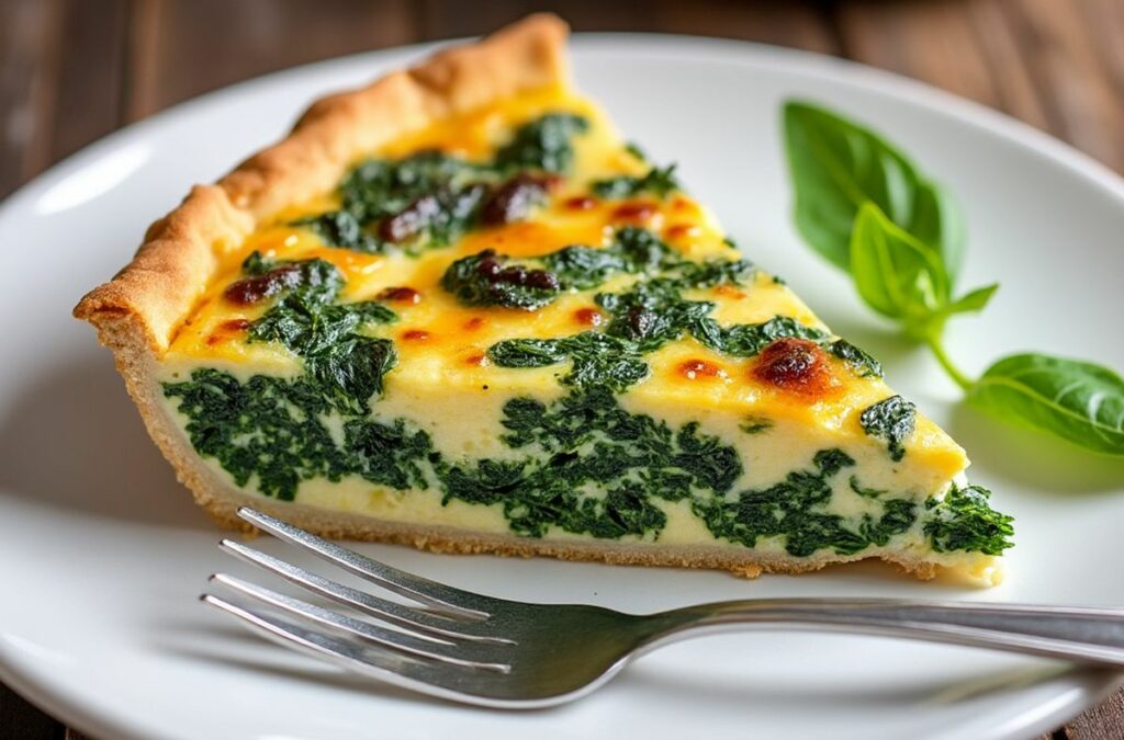 quiche aux épinards